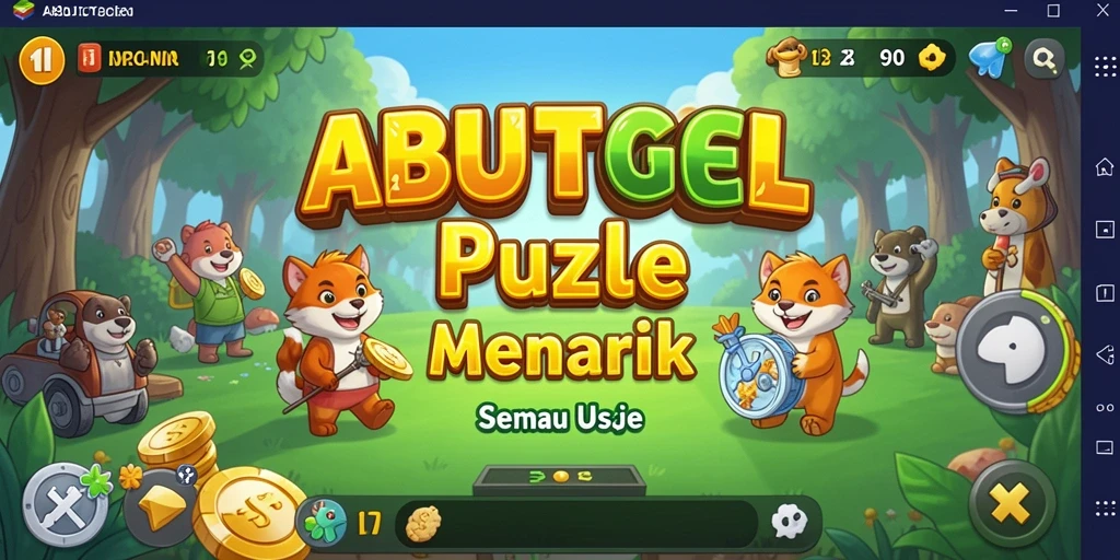 Tampilan gameplay ABUTOGEL yang penuh tantangan dan interaktivitas.