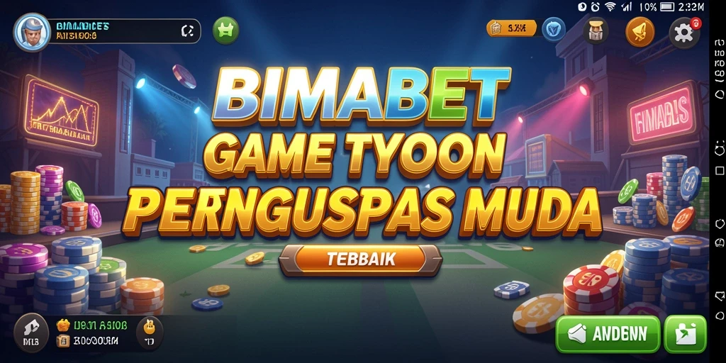 Tangkapan layar utama <strong>BIMABET</strong> menampilkan serunya gameplay Tycoon.