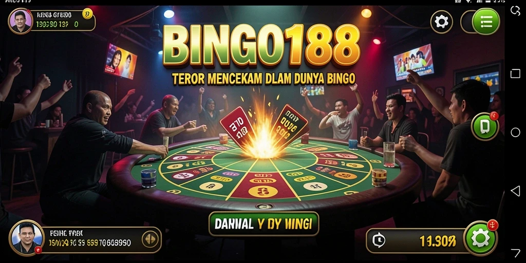 Screenshot gameplay menunjukkan suasana mencekam di BINGO188.