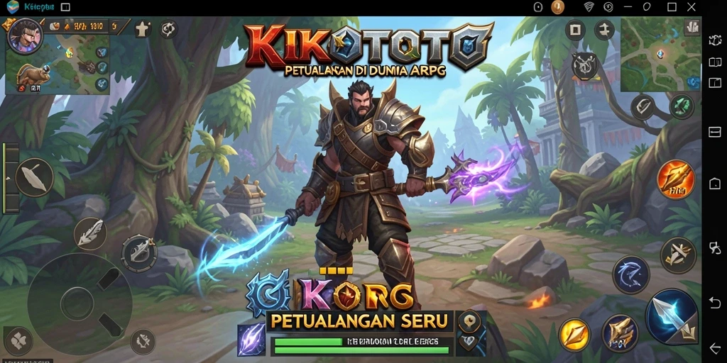Tampilan gameplay KIKOTOTO yang seru dan mendebarkan di dunia ARPG.
