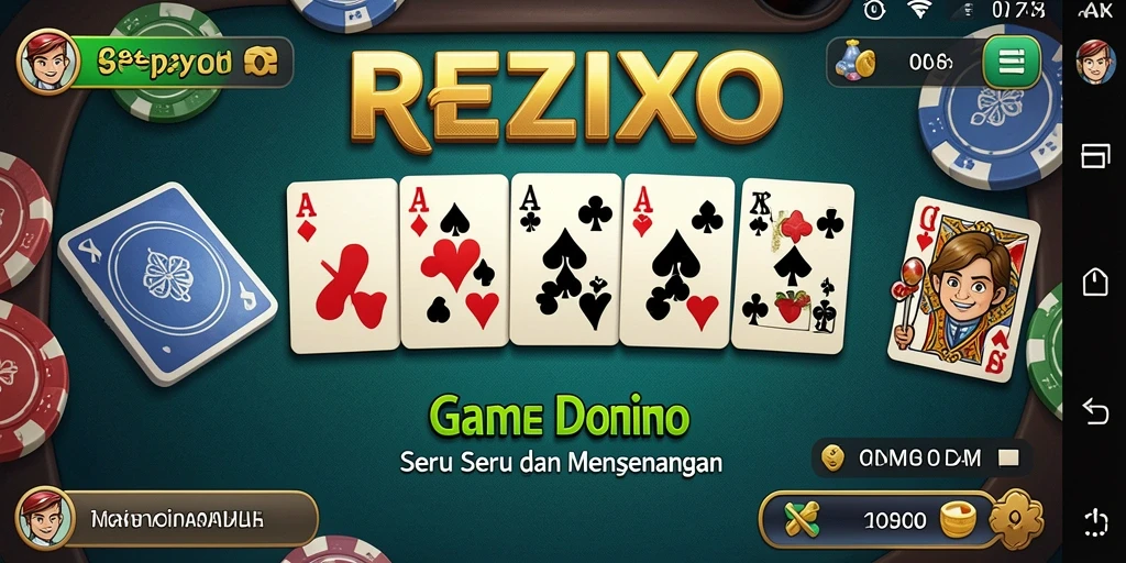 Tampilan gameplay seru dan interaktif dari REZIXO.