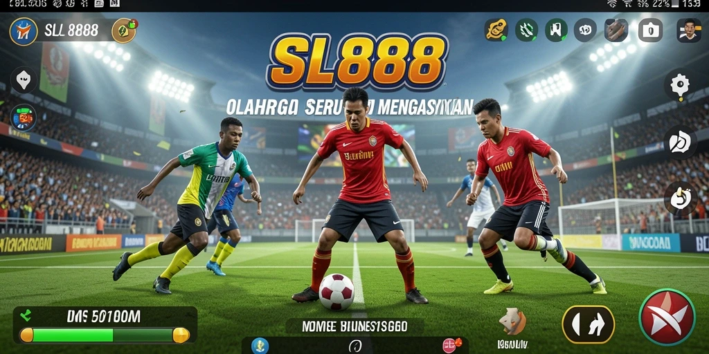 Gameplay seru SL888 dengan berbagai opsi olahraga.