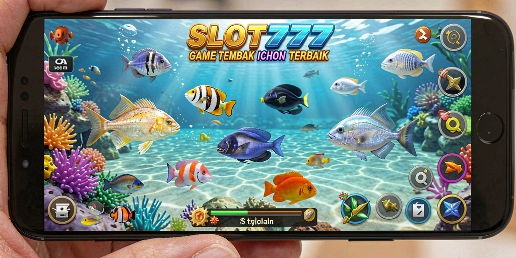 SLOT777 menampilkan gameplay seru dengan aksi tembak ikan yang mendebarkan.