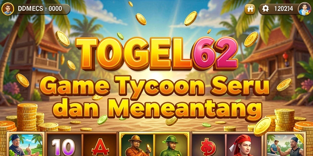 Tampilan gameplay TOGEL62 yang seru dan menantang.