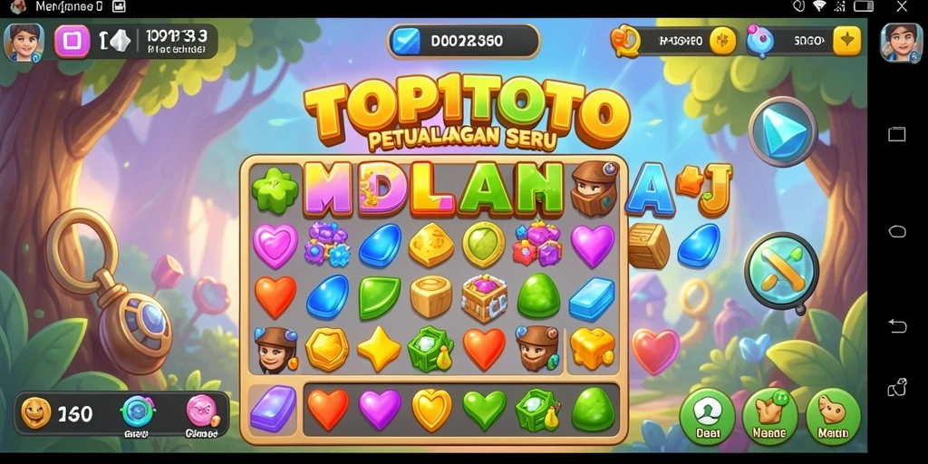 Tangkapan layar gameplay <strong>TOP1TOTO</strong> yang penuh warna dan menarik.